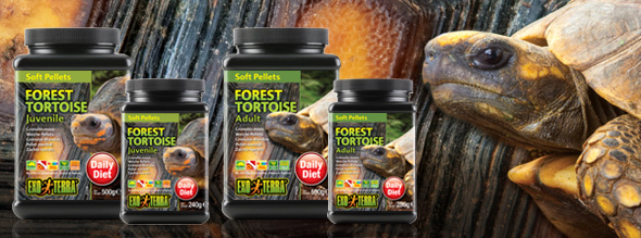 Exo-Terra Forest Tortoise - Soft Pellets